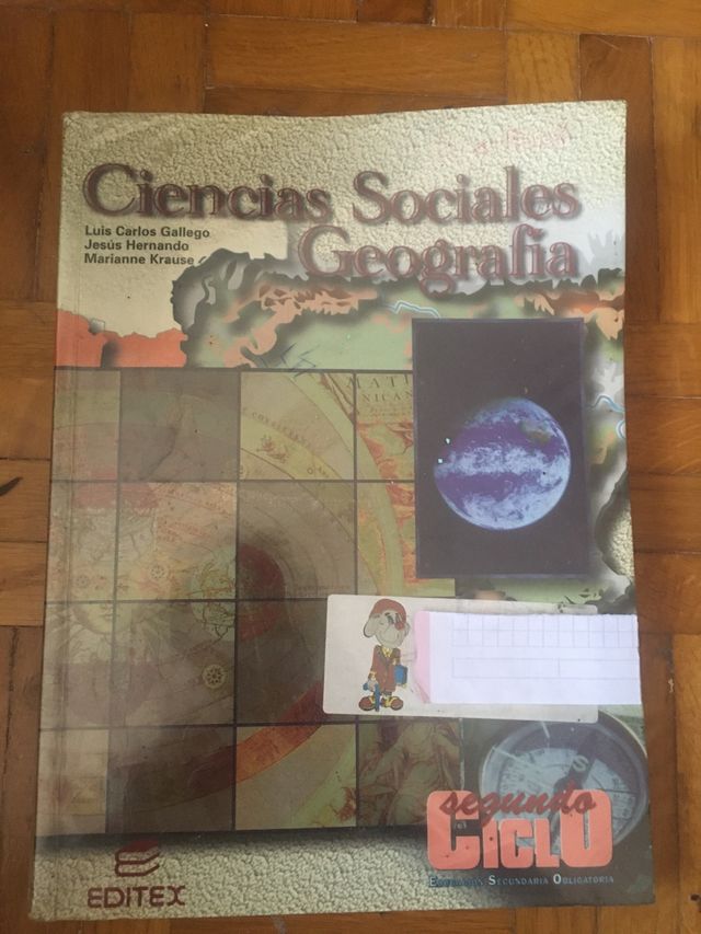 Libro ciencias sociales . Geografía 