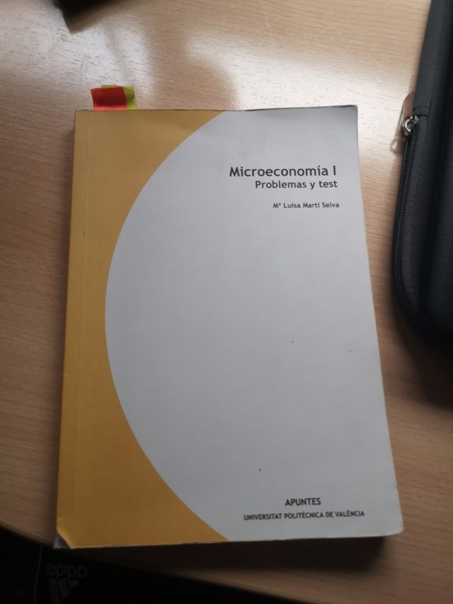 "Problemas y test" microeconomia upv.