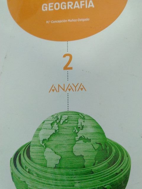 libre texto geografía 2° bachillerato