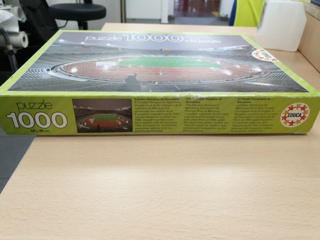 Puzzle Estadio Olímpico Barcelona 1000 pzs Educa