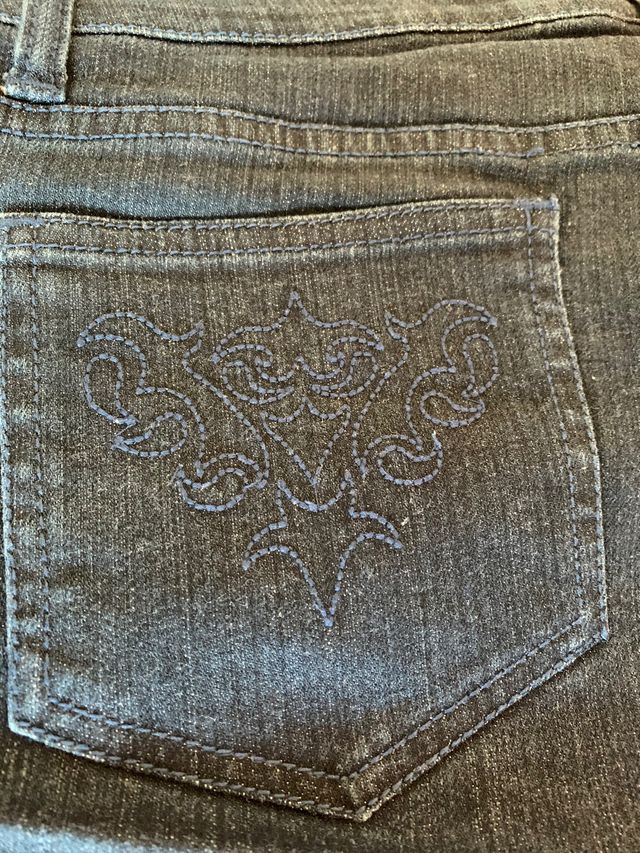 Pantalón corto jeans oscuro