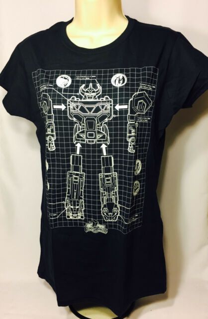 Camiseta Power Rangers Megazord NUEVA
