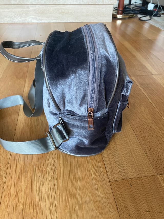Mochila terciopelo