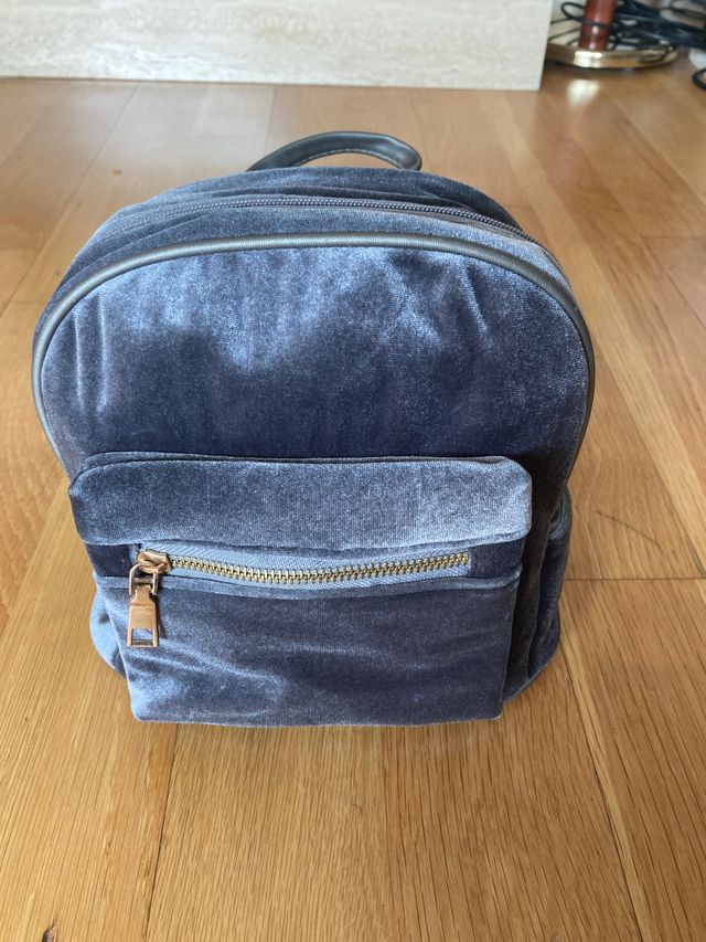 Mochila terciopelo