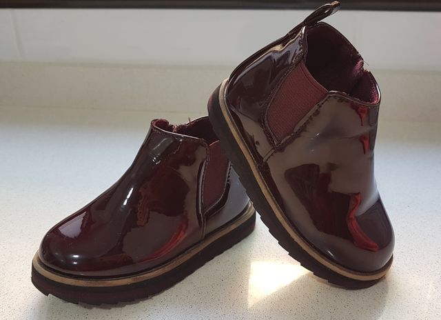 Botín charol zara niña