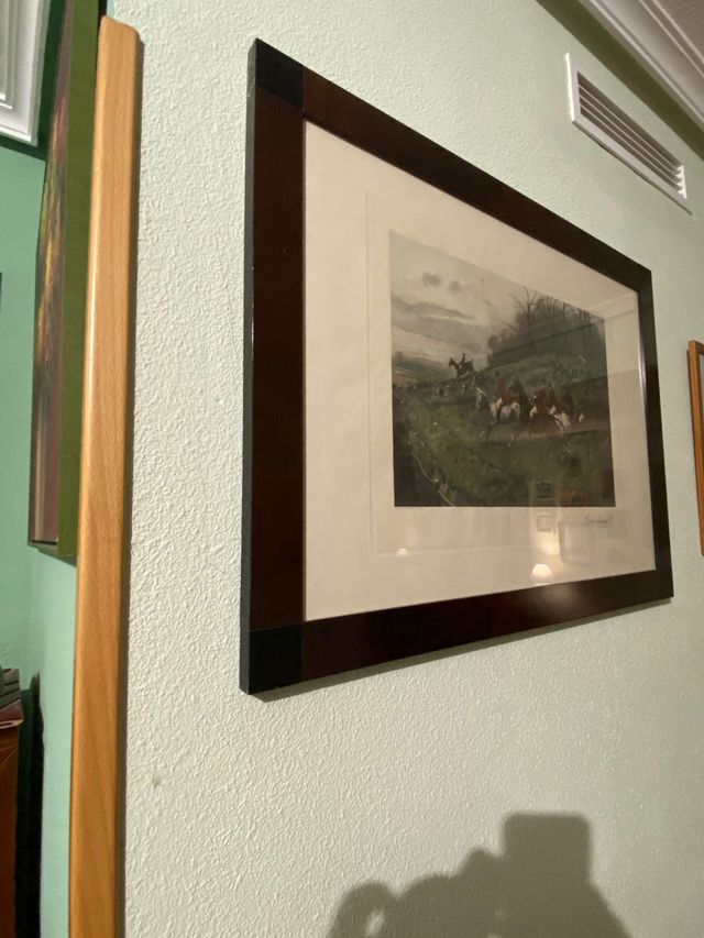 Cuadro de lámina "gone away" de George Wright