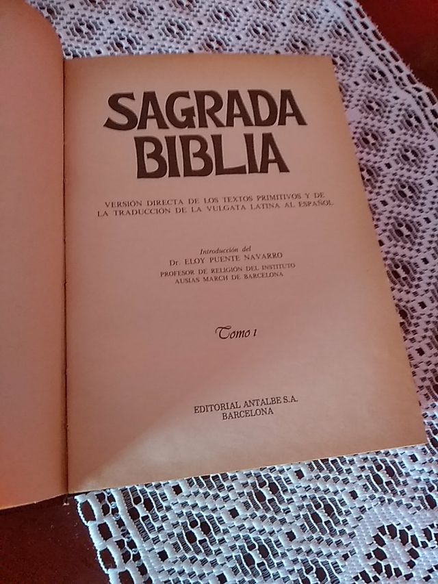La Sagrada Biblia 2 tomos GUSTAVO DORE 1979