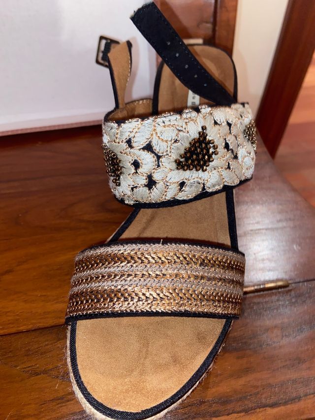 Sandalia esparto bon bon chic