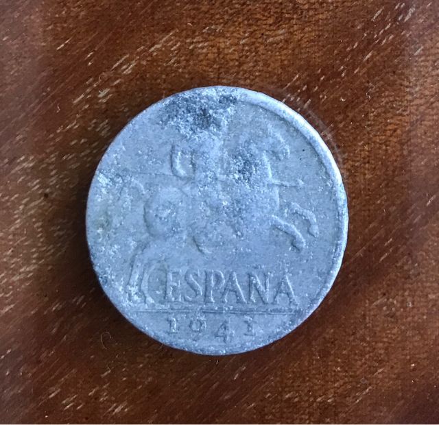 Moneda 10 centimos de 1941