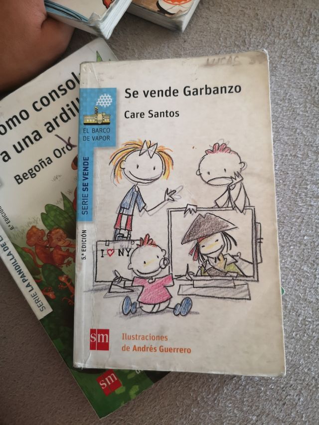 libros ,, El barvo de vapor "