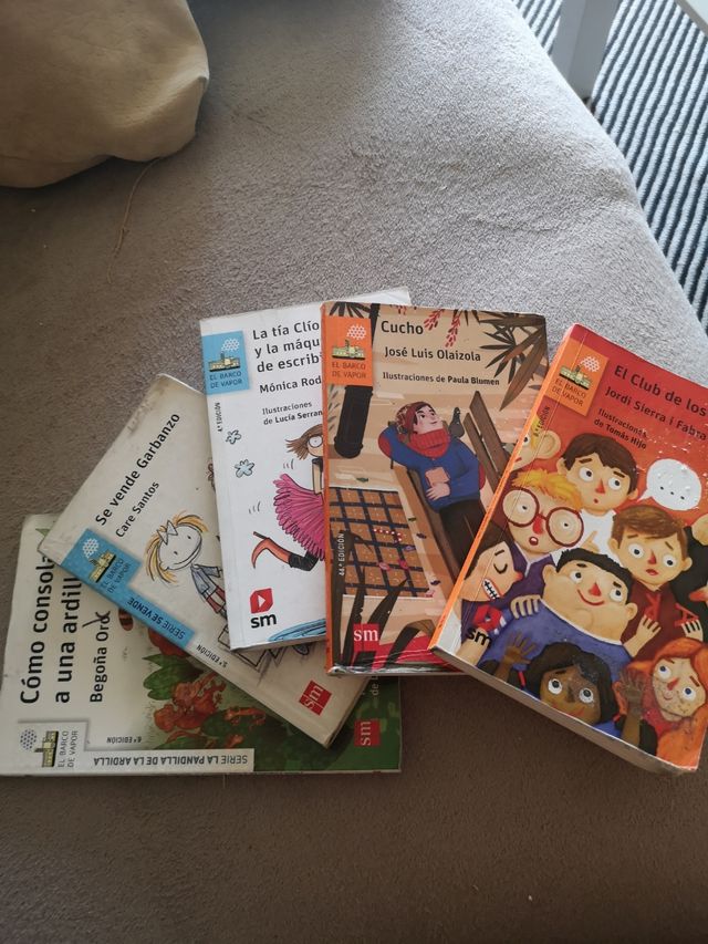 libros ,, El barvo de vapor "