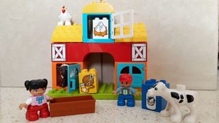 lego duplo mi primera granja