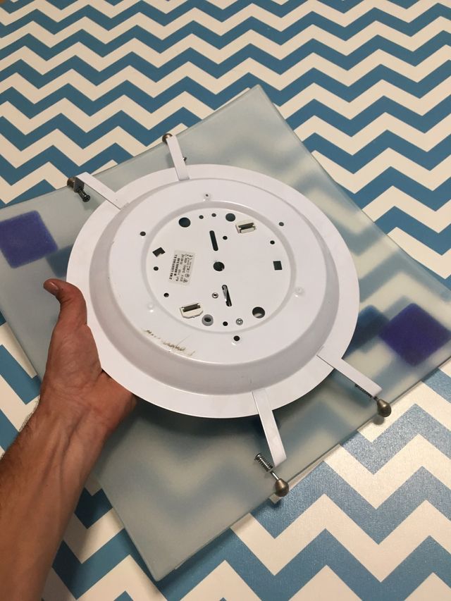 Plafón de cristal 40x40