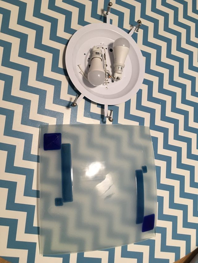 Plafón de cristal 40x40