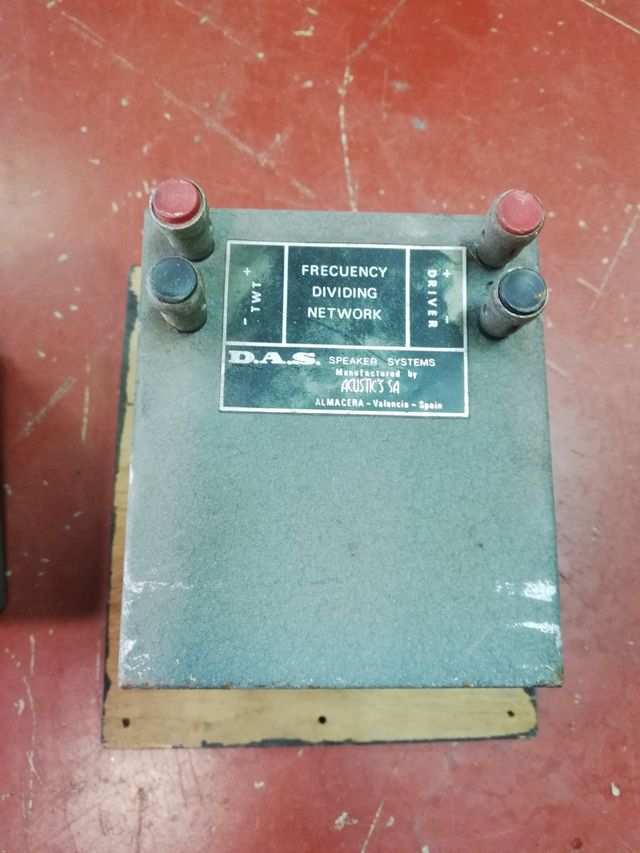 DAS JBL filtro passivo twt driver