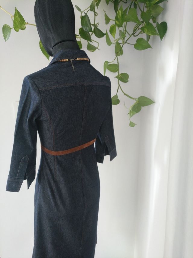 VESTIDO ZARA VAQUERO T.36