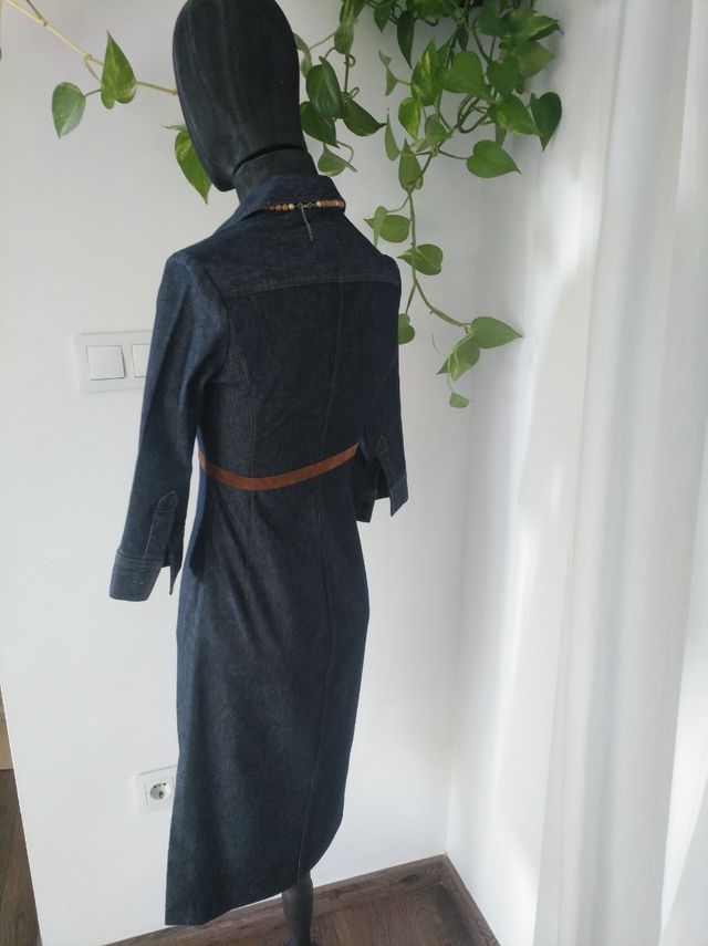 VESTIDO ZARA VAQUERO T.36