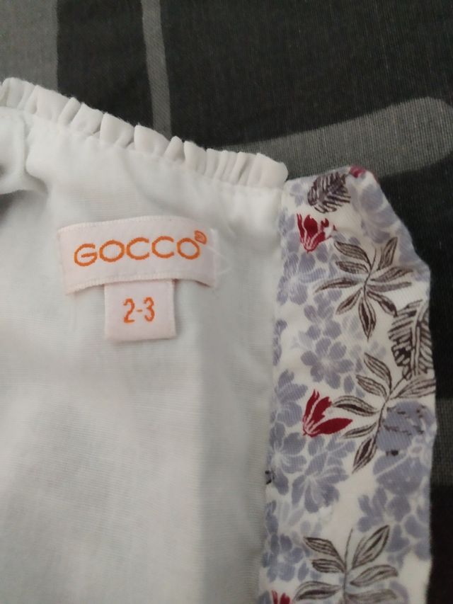 VESTIDO NIÑA GOCO T- 2/3 Años