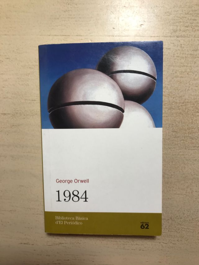 Libro 1984 de George Orwell ed 62