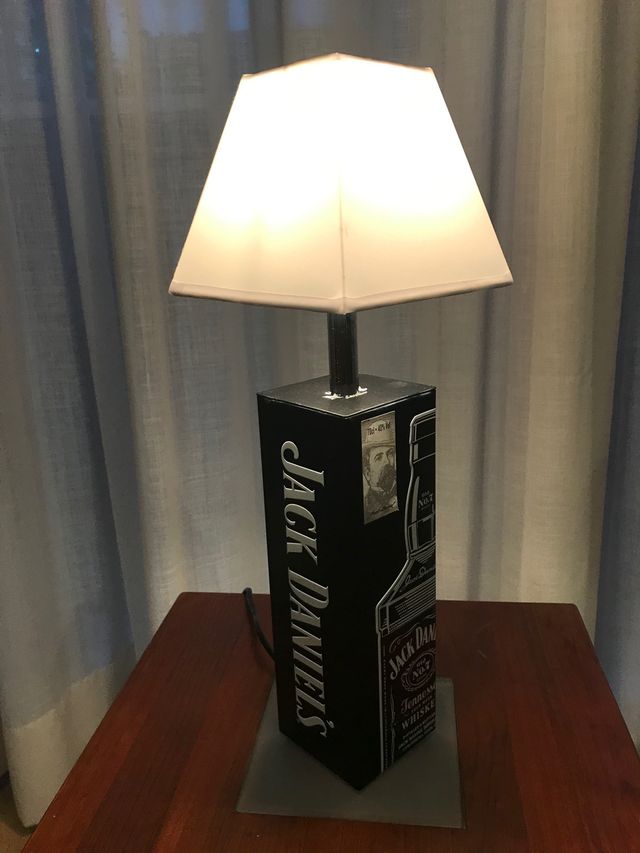 Pareja de lámparas exclusivas artesanales.