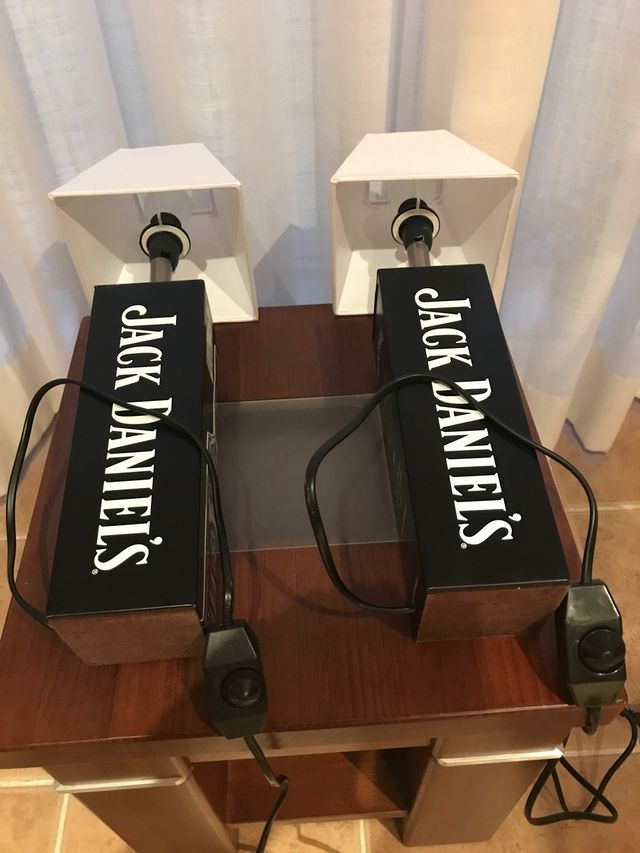 Pareja de lámparas exclusivas artesanales.