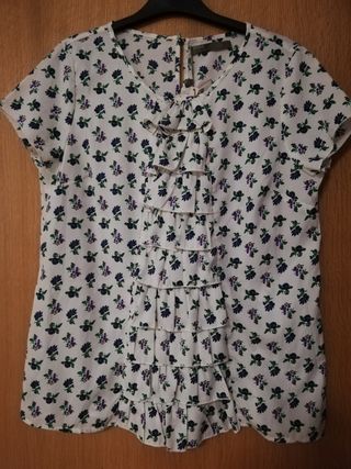 Blusa sfera de segunda mano por 6 € en Alcantarilla en WALLAPOP Camisa verde mujer de Sfera de segunda mano por 6 € en