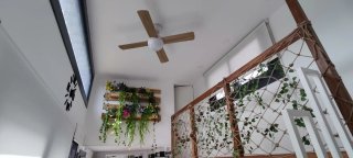 Tiny House de 2 plantas, 2 dormitorios y amueblada