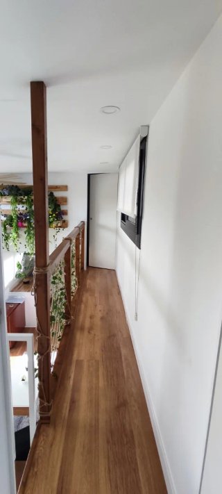 Tiny House de 2 plantas, 2 dormitorios y amueblada