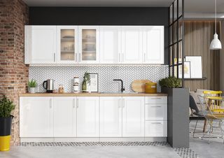 Cocina completa color blanco ref-51 de segunda mano por 449 € en Madrid