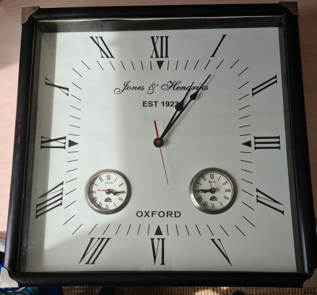 RELOJ DE PARED JONES&HENDRICKS
