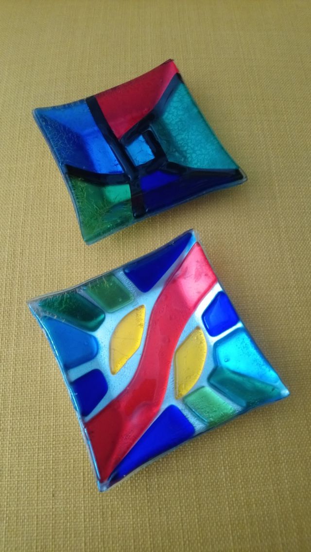 Cinzeiros de vidro Murano