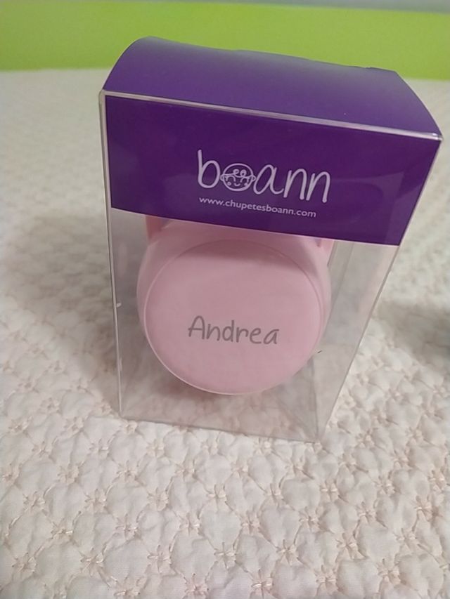 Novo lote! chupeta, porta-chupeta e caixa