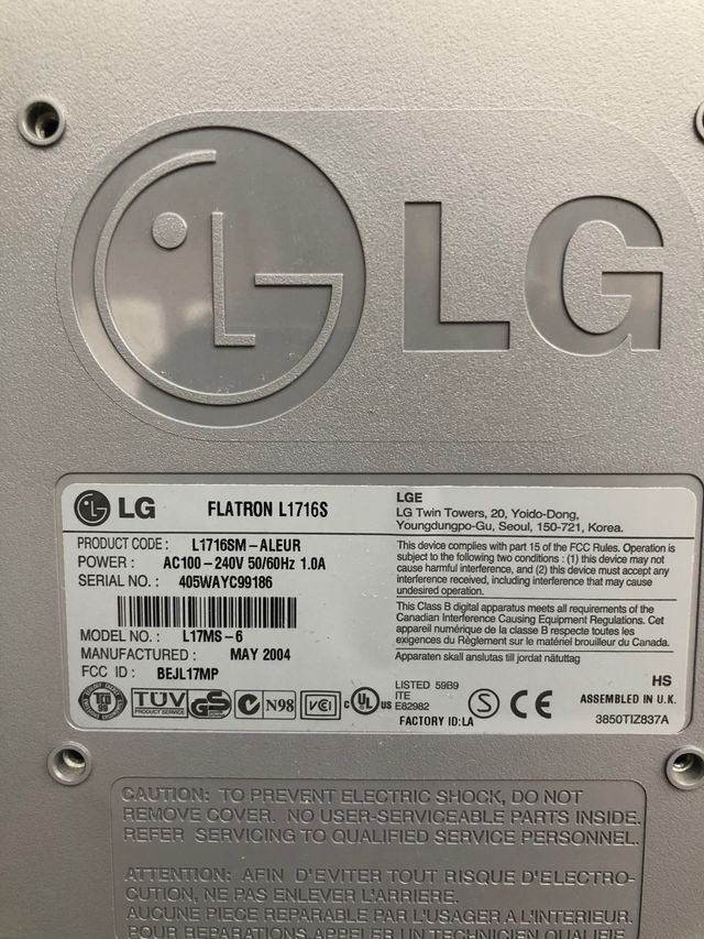 Monitores LG FLATRON