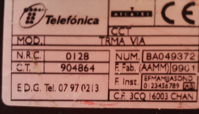 Cabina teléfono trma via