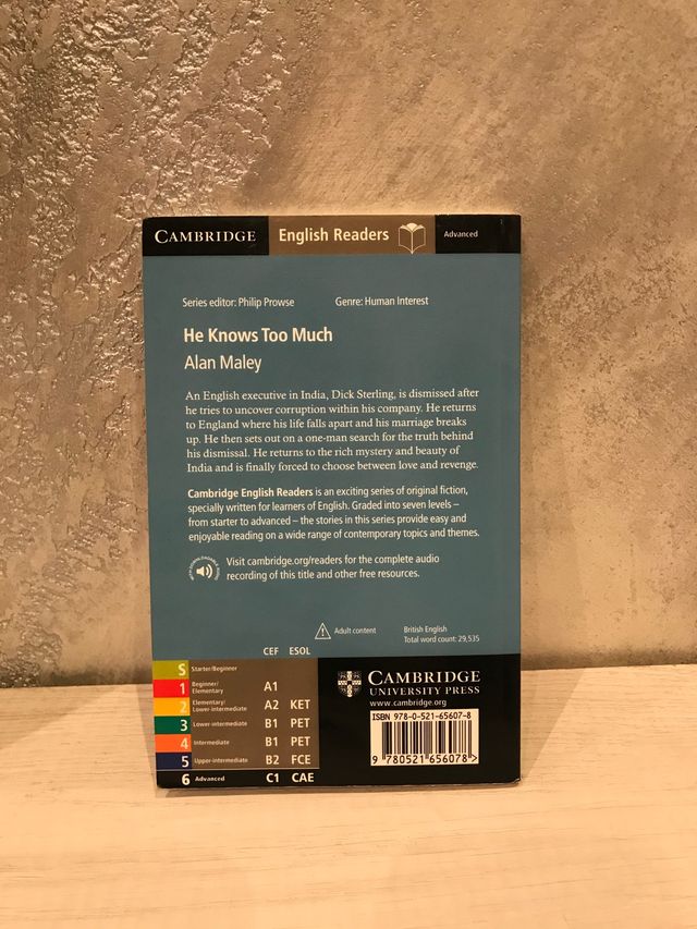 Libro He knows too Much de Alan Maley