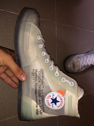 Accidentalmente vena Transparente Converse off white de segunda mano en la provincia de Valencia en WALLAPOP Accidentalmente vena Transparente Converse off white de segunda mano en la provincia de Valencia en WALLAPOP
