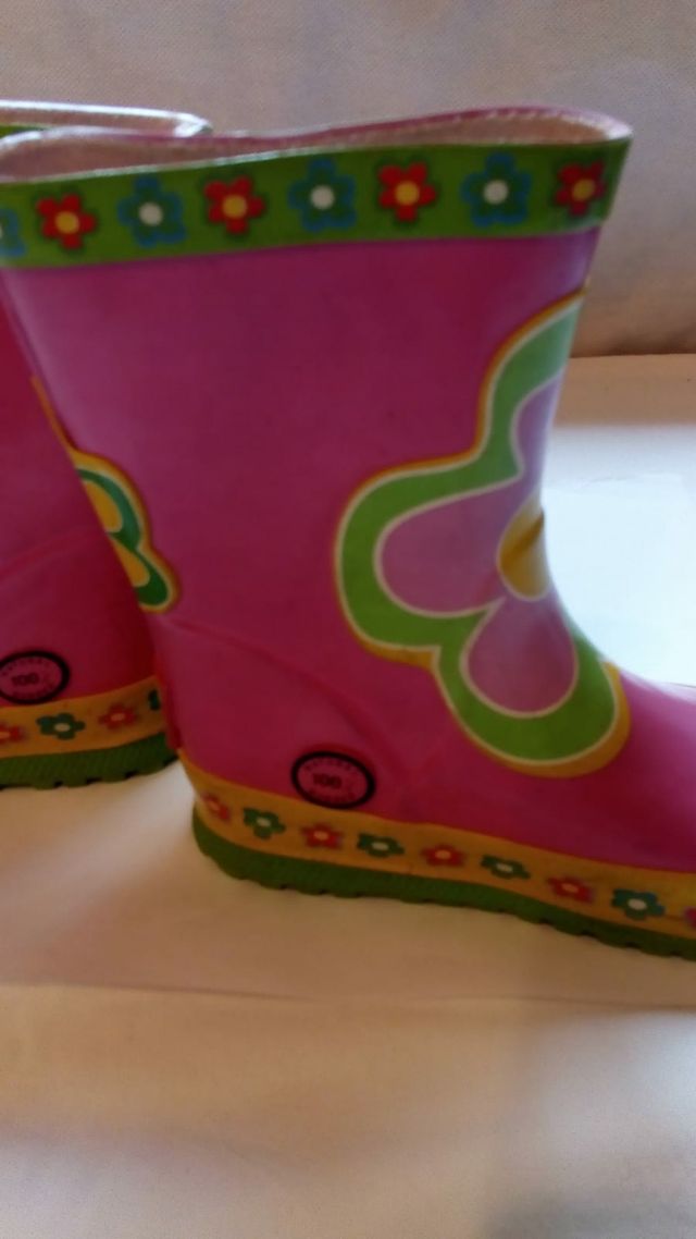 botas de lluvia Gios eppo muy coloridas talla 22