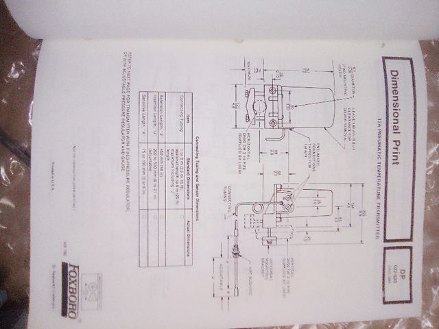 transmisor presion Foxboro