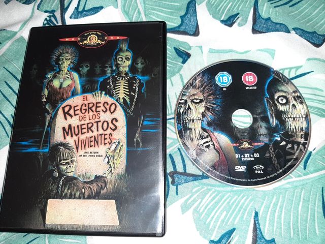 EL REGRESO DE LOS MUERTOS VIVIENTES DVD DESCATALOG