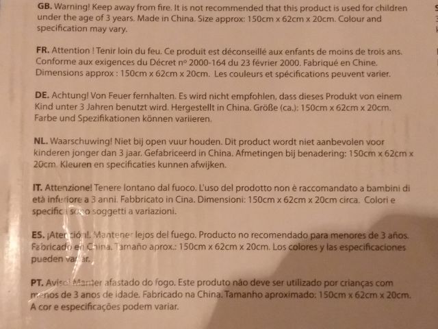 Saco de dormir inflable Patrulla Canina