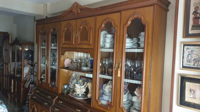 Mueble cerezo de salon de segunda mano en Cartagena en WALLAPOP