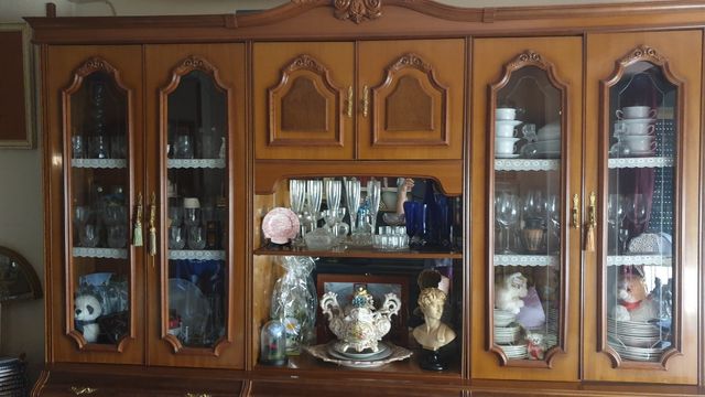 Mueble cerezo de salon de segunda mano en Cartagena en WALLAPOP
