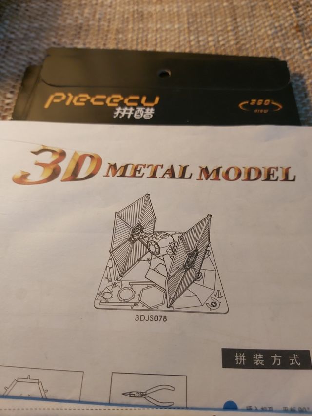 PUZLES 3D EN ACERO DE LA GUERRA DE LAS GALAXIAS