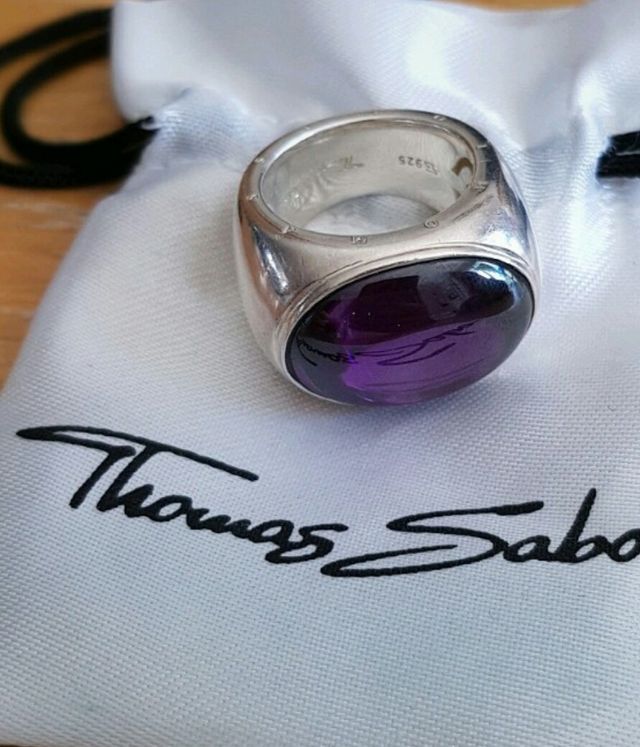 Anillos Thomas Sabo Mujer Thoas Sabo Anillo En Negro ABOUT YOU