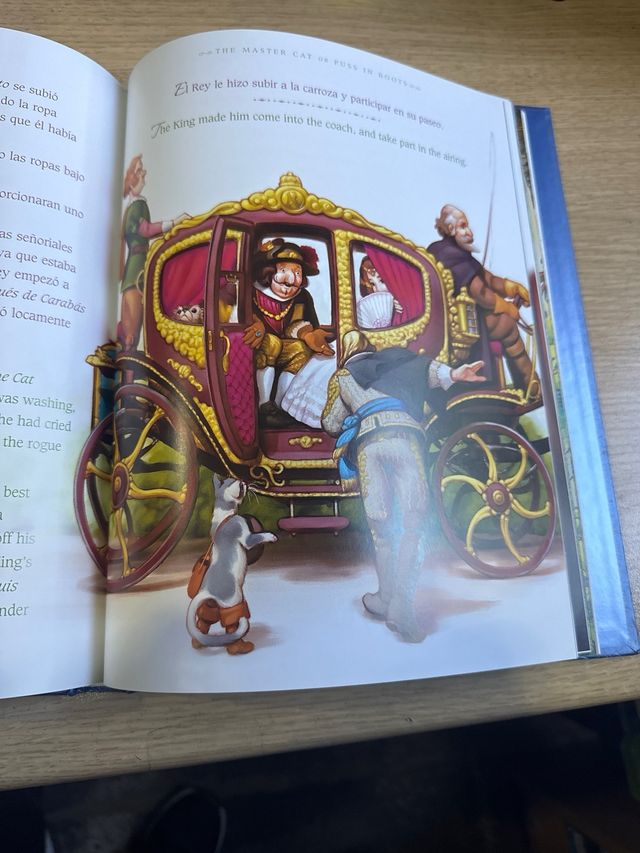 Libro de Cuenta cuentos Bilingüe