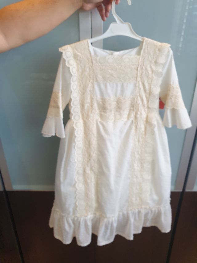 vestido sin estrenar  comunión de niña