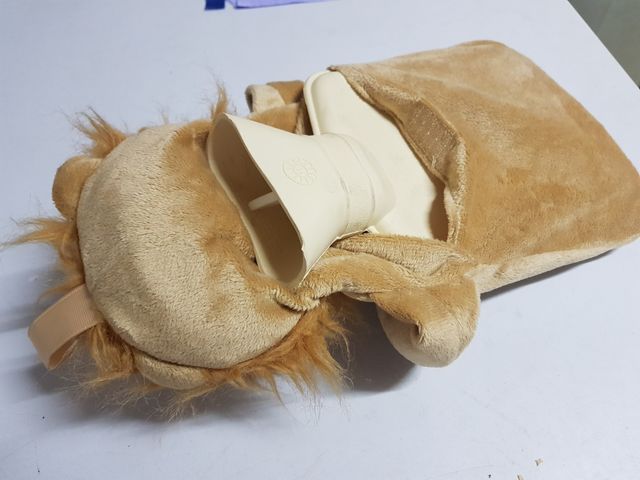 bolsa de agua con peluche