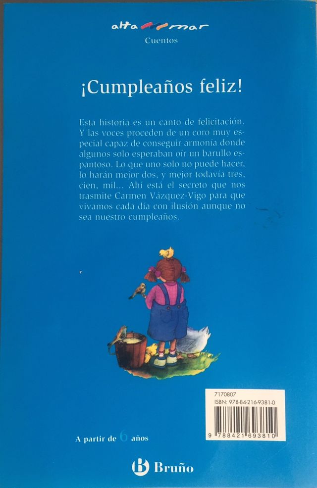 Libro CUMPLEAÑOS FELIZ