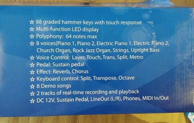 Ringway RP- 20 digital piano