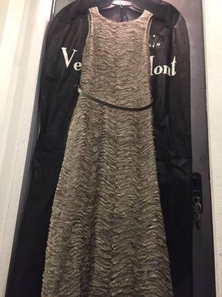 Vestido fiesta ROBERTO VERINO t:L de segunda mano por 120 EUR en Madrid en  WALLAPOP